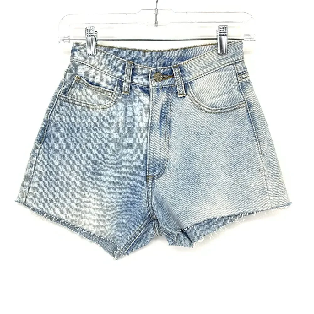 John Galt Brandy Melville Cut Off Jean Shorts Womens Size 24